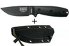 Couteau Esee 3 3PMB-001 lame acier carbone 8,8cm manche G10 noir + étui