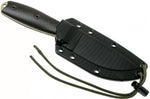 Couteau Esee 3 3PMDT-004 lame acier carbone 8,8cm manche G10 noir et rouge + étui
