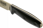 Couteau Esee 3 3PMDT-004 lame acier carbone 8,8cm manche G10 noir et rouge + étui