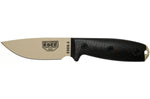 Couteau Esee 3 3PMDT-004 lame acier carbone 8,8cm manche G10 noir et rouge + étui