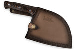 Couteau serbe Samura Mad Bull 18cm manche en G10 et carbone rouge et blanc