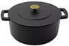 Cocotte Combekk Original Dutch Oven 28cm en fonte émaillée recyclée noire