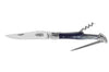 Couteau pliant Laguiole Arbalète G.DAVID 1792 manche en corne 12cm + tire bouchon + poinçon