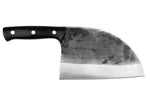 Couteau serbe Samura Mad Bull 18cm manche en G10 et carbone noir
