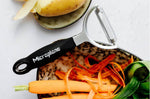 Éplucheur Microplane lame droite en acier inoxydable