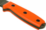 Couteau Esee 4 ESEE-4P-OD lame acier carbone vert 11,6cm manche G10 orange + étui