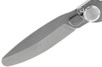 Couteau pliant K2 Kids 812170 manche inox décor soleil 9,5cm + étui suédine