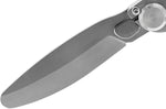 Couteau pliant K2 Kids 812172 manche inox décor dinosaures 9,5cm + étui suédine