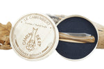 Couteau Camembert Sauveterre artisanal plein manche pistachier 11cm