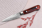 Couteau d'office japonais 8cm Sakai Takayuki Damascus Western 33 couches