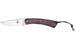 Couteau Camembert Sauveterre artisanal plein manche noyer 11cm