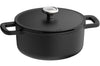 Marmite antiadhérente Berghoff Leo Phantom en aluminium 28cm avec couvercle et maniques