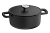 Faitout antiadhérent Berghoff Leo Phantom en aluminium recyclé 24cm avec couvercle et maniques