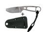 Couteau Esee Imlay ESEE-IMLAY lame semi-dentée 6,2cm manche ajouré inox + étui noir