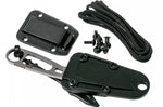 Couteau Esee Imlay ESEE-IMLAY lame semi-dentée 6,2cm manche ajouré inox + étui noir