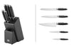 Bloc 5 couteaux Berghoff Leo Graphite en bois noir