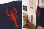 Tablier de cuisine Tissage de l'Ouest Marie fabriqué en France - Langoustine