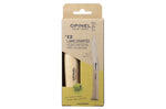 Couteau pliant Opinel n°12 lame crantée 12cm manche hêtre