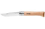Couteau pliant Opinel n°12 lame crantée 12cm manche hêtre