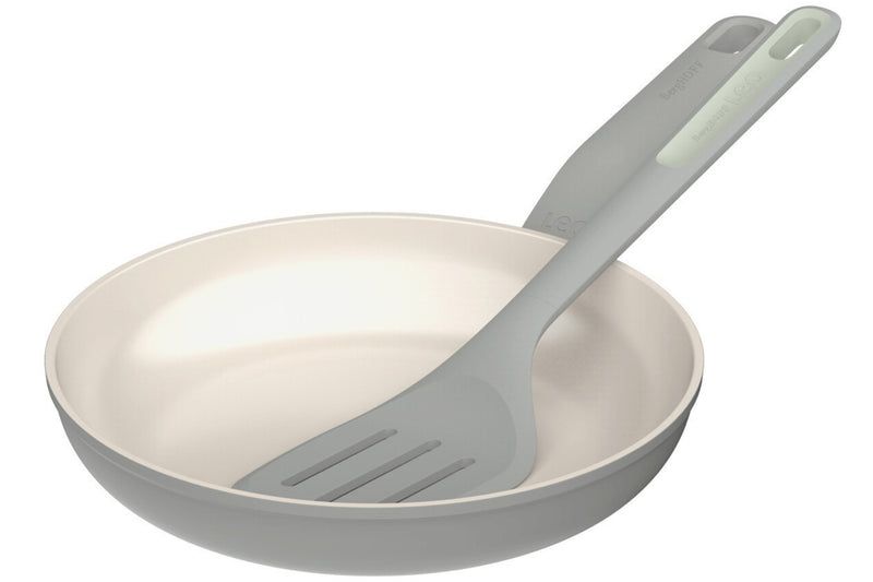 Poêle à frire antiadhésive Berghoff Leo Balance Moonmist en aluminium recyclé 24cm + spatule