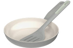 Poêle à frire antiadhésive Berghoff Leo Balance Moonmist en aluminium recyclé 24cm + spatule