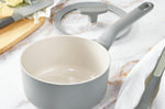 Casserole antiadhérente Berghoff Leo Balance Moonmist 18cm avec couvercle