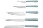 Set de 5 couteaux Berghoff Leo Glints Slate en acier inoxydable bleu