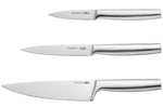 Set de 3 couteaux basiques Berghoff Leo Legacy en acier inox monobloc