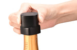 Bouchon de conservation spécial champagne Cheer Moda Bubble - Noir & Bronze