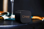 Bouchon de conservation spécial champagne Cheer Moda Bubble - Noir & Bronze