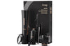 Coffret tire-bouchon électrique et accessoires pour le vin Cheer Moda Matrix - Noir & Bronze