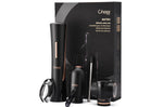 Coffret tire-bouchon électrique et accessoires pour le vin Cheer Moda Matrix - Noir & Bronze