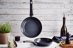 Poêle à frire antiadhérente Beka Kuro en aluminium noir 24cm