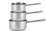 Set de 3 casseroles Beka Cicla en inox 16cm, 18cm et 20cm