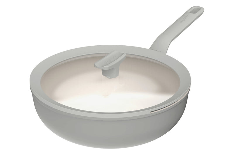 Wok antiadhérent Berghoff Leo Balance Moonmist avec couvercle 28cm