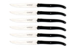 Coffret de 6 couteaux de table Laguiole Village manches en POM