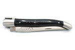 Couteau pliant Laguiole Village manche en corne 12cm avec mitre