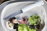 Couteau de table Opinel Bon Appétit + lame 11cm en inox manche en polymère nuage