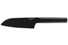 Couteau santoku Berghoff DiNA Boron lame noire antiadhésive 16cm