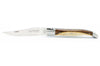 Couteau pliant Laguiole Village manche en pistachier 12cm avec mitre