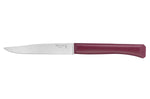 Couteau de table Opinel Bon Appétit + lame 11cm en inox manche en polymère grenat