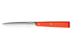 Couteau de table Opinel Bon Appétit Bois n°125 lame 11cm en inox manche en charme mandarine