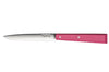 Couteau de table Opinel Bon Appétit Bois n°125 lame 11cm en inox manche en charme fuchsia