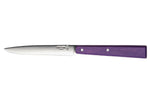 Couteau de table Opinel Bon Appétit Bois n°125 lame 11cm en inox manche en charme violine
