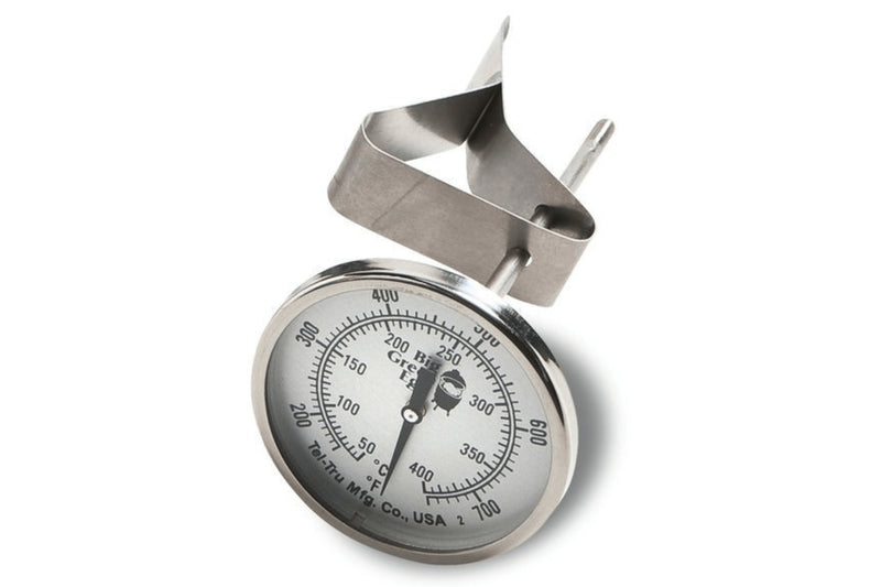 Thermomètre intégré Tel-Tru 5cm pour Big Green Egg Mini, MiniMax, Small et Medium