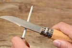 Mini fusil à aiguiser Opinel manche en acier inox 7,5cm