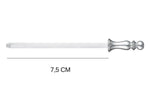 Mini fusil à aiguiser Opinel manche en acier inox 7,5cm
