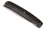 Couteau pliant Maserin Mini Gourmet 381.EB manche en bois d'ébène 10cm avec étui