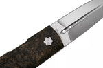 Couteau pliant Maserin DAGA 372.G manche en fibre de carbone et titanium doré 9,5cm