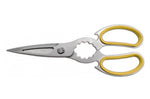 Ciseaux de cuisine Ambrogio Sanelli 21cm acier inoxydable manche jaune
